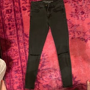 Black skinny jeans